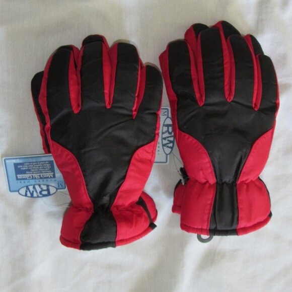 Rugged Wear Other - NWT Lot of 2 Rugged Wear Ski Winter Insulated Gloves Men's sz M Red Black